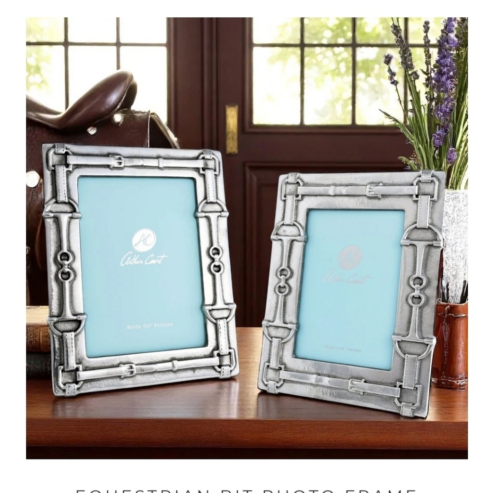 Arthur Court Silver 4 X 6 Decorative Frame